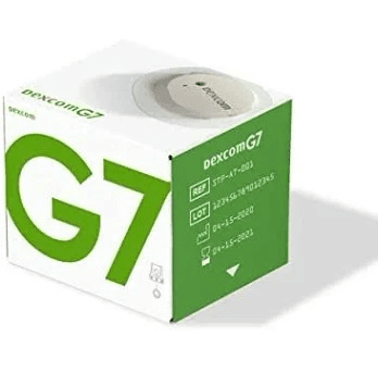 Dexcom G7 continuous glucose monitor package